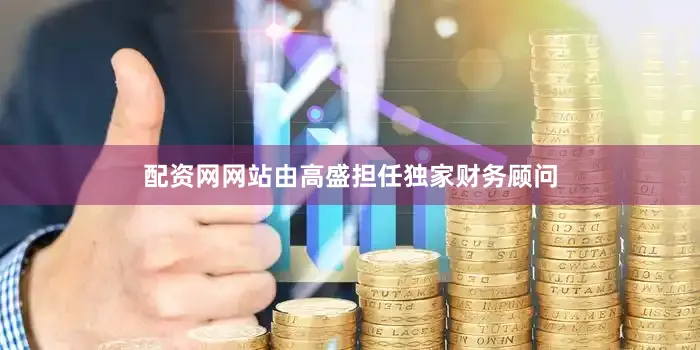 配资网网站由高盛担任独家财务顾问