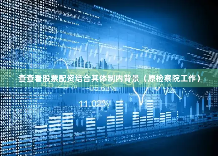 查查看股票配资结合其体制内背景（原检察院工作）